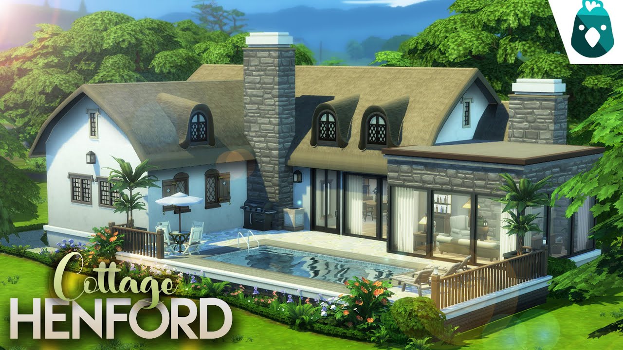 HENFORD COTTAGE || The Sims 4: Cottage Living Speed Build