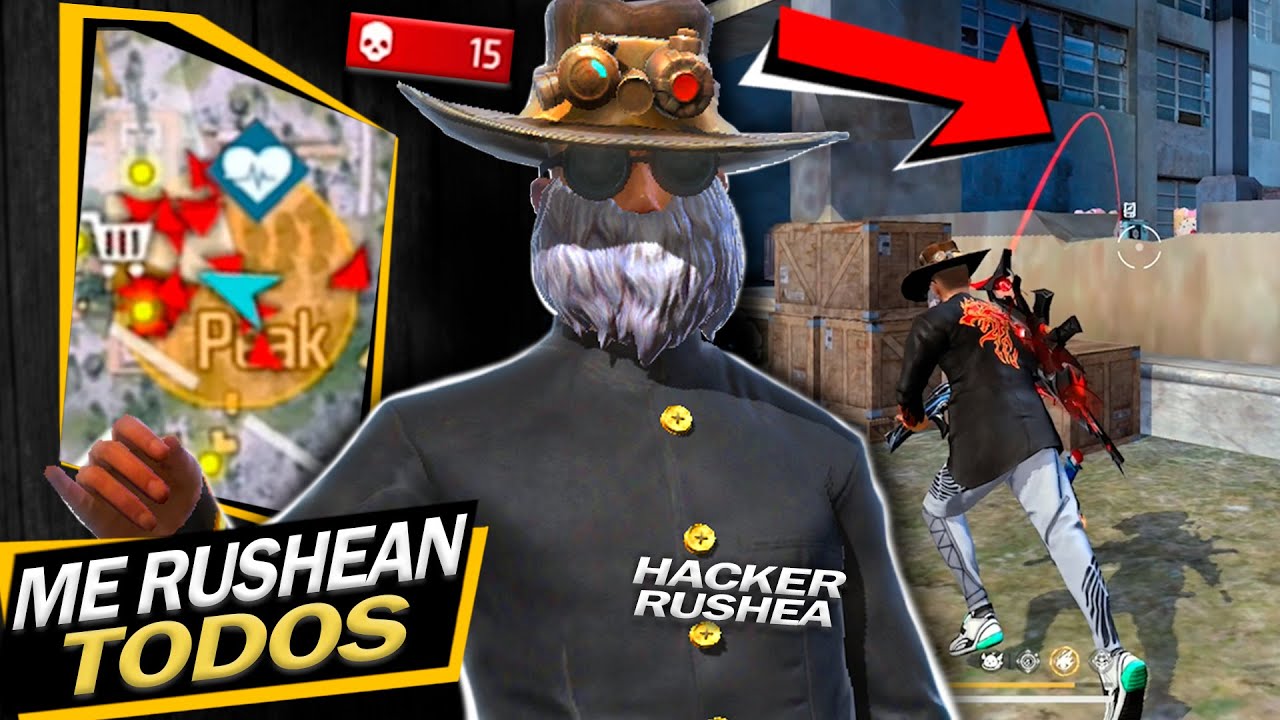 ELIMINO A TODOS LOS QUE CAEN EN PEAK😱 LA CAIDA MAS DIFICIL🔥DE FreeFire