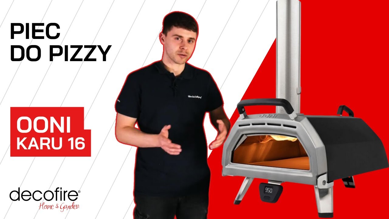 🍕 Ooni Karu 16 Piec do pizzy | DECOFIRE