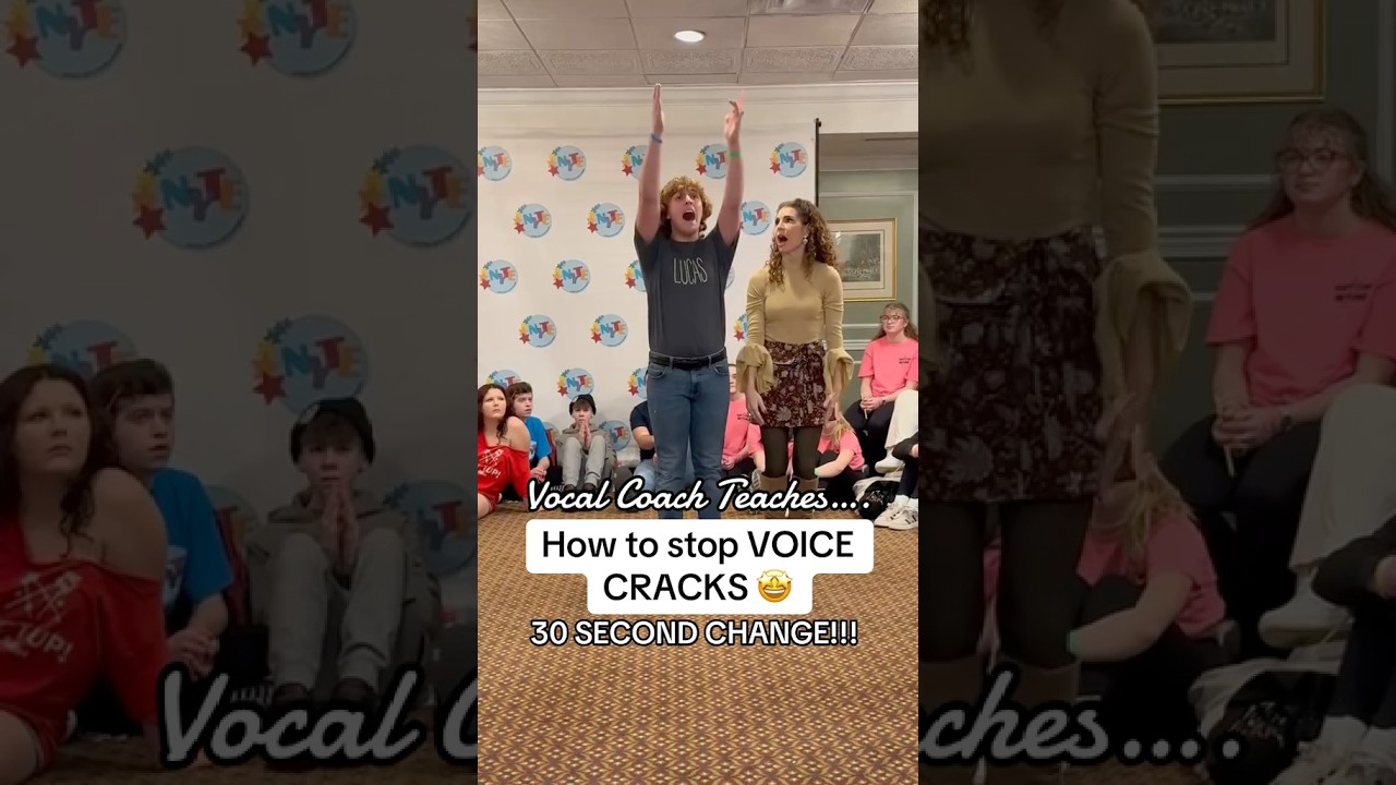 How to stop voice cracks!