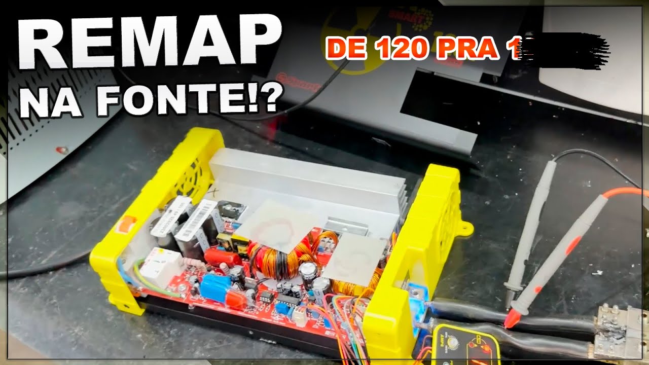 Turbinamos uma Fonte Usina 120 até o LIMITE - Veja o que aconteceu!