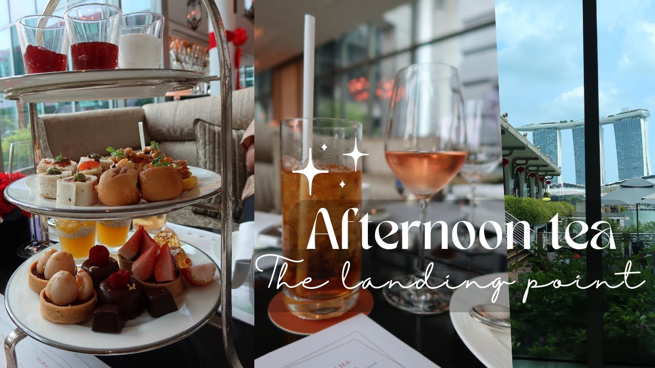Vegan High Tea at The Landing Point  | Fullerton Bay Hotel