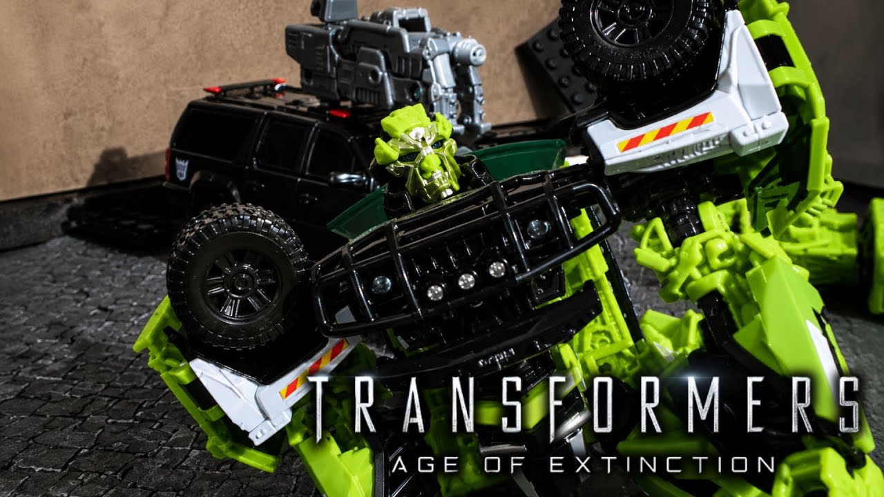 Transformers Age of extinction Stop Motion: Lockdown kills Ratchet scene