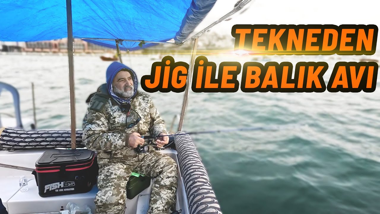 İstanbul Boğazında Tekneden Jig ile Balık Avı