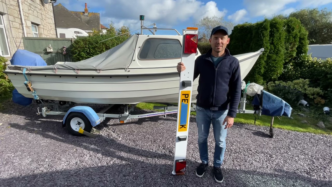 1. Orkney Strikeliner 16+ We bought a 5 metre Orkney fishing boat and prepare to tow it home.