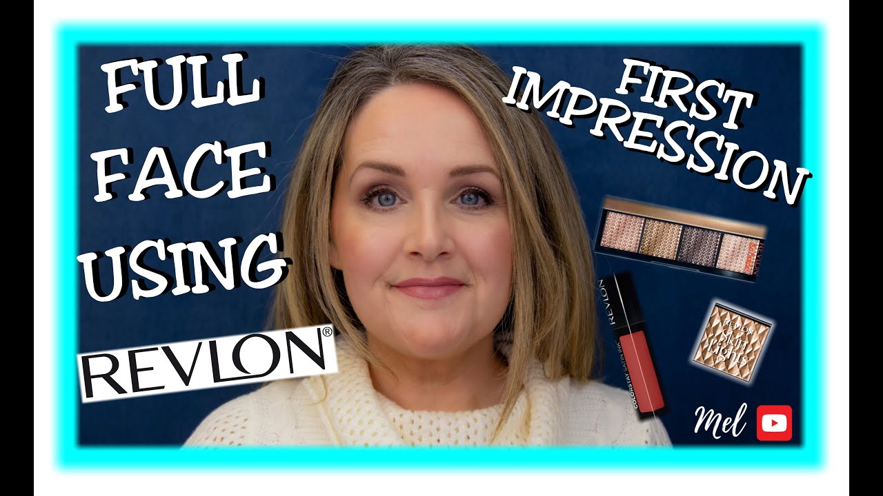 FULL FACE REVLON DRUGSTORE MAKEUP TUTORIAL | FIRST IMPRESSIONS