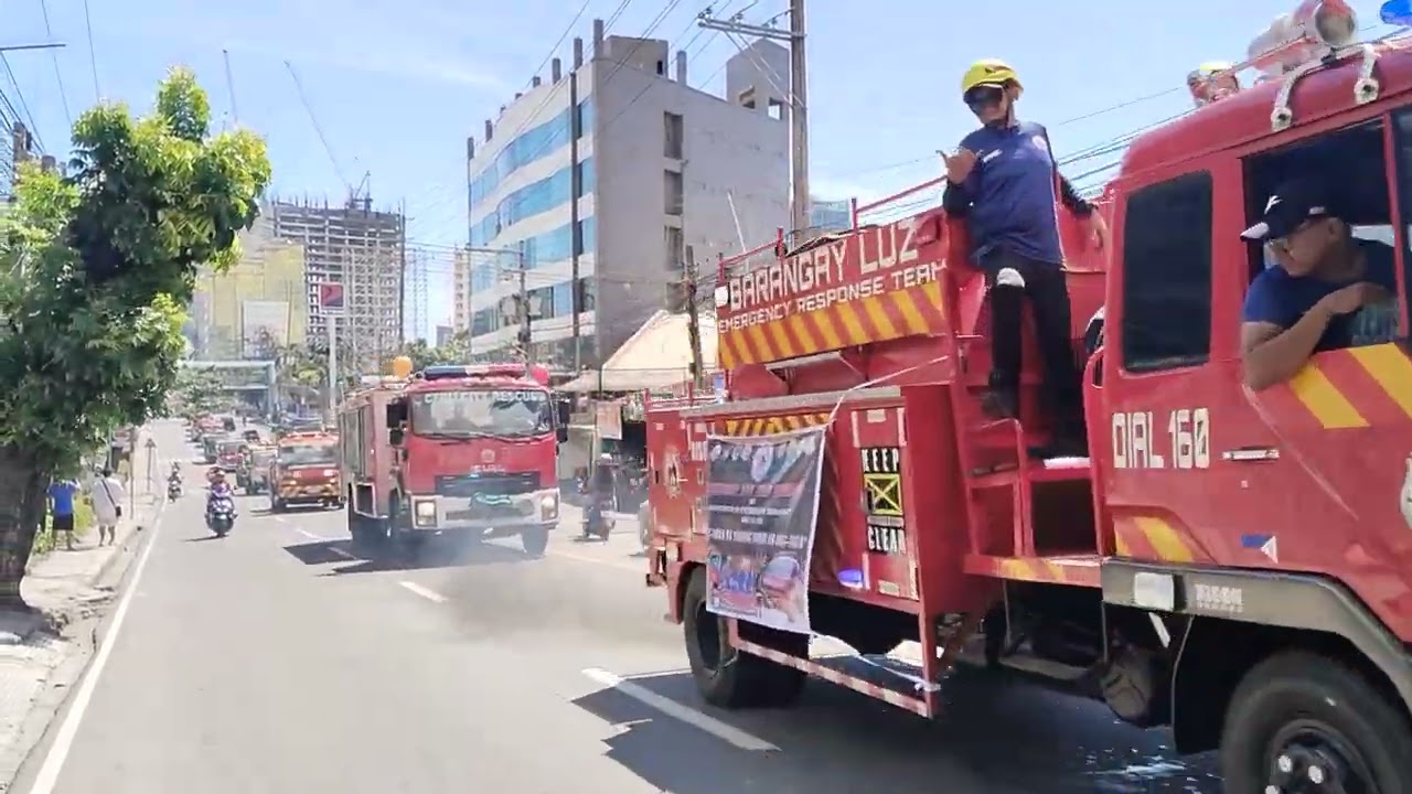 Cebu city Fire prevention month motorcade 2026