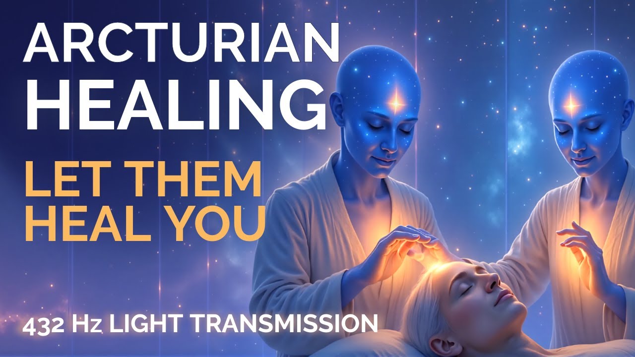 Arcturian Healing Transmission | 432 Hz Light Language Music for Inner Peace
