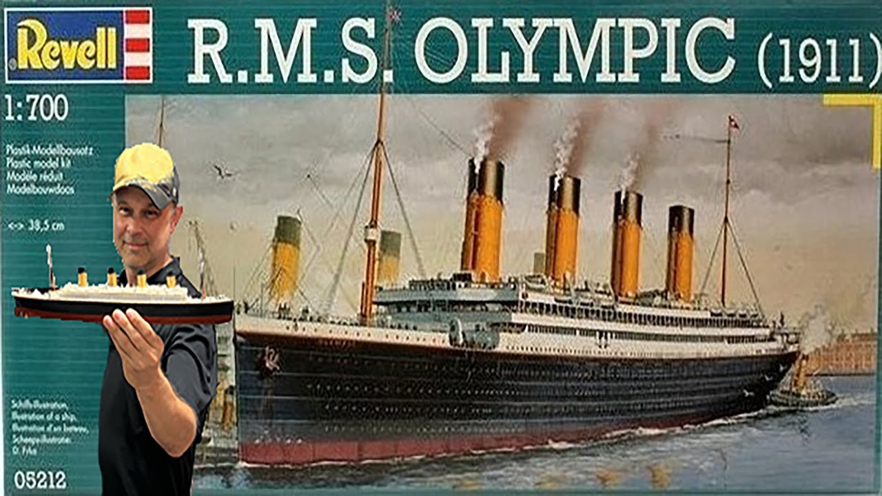 Building The Revell 1/700 Olympic, Part 1
