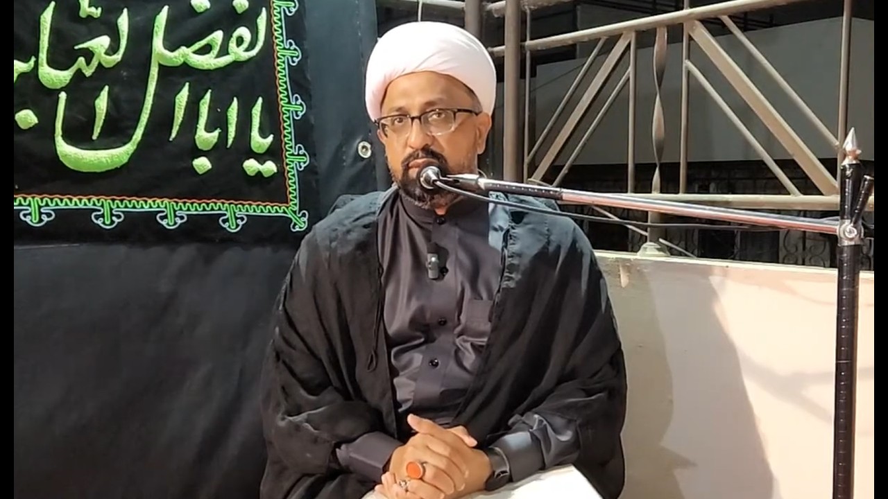 Majlis e Shahadat e Bibi Khadija (S.A) - Agha Muhammad Rizwan AVD