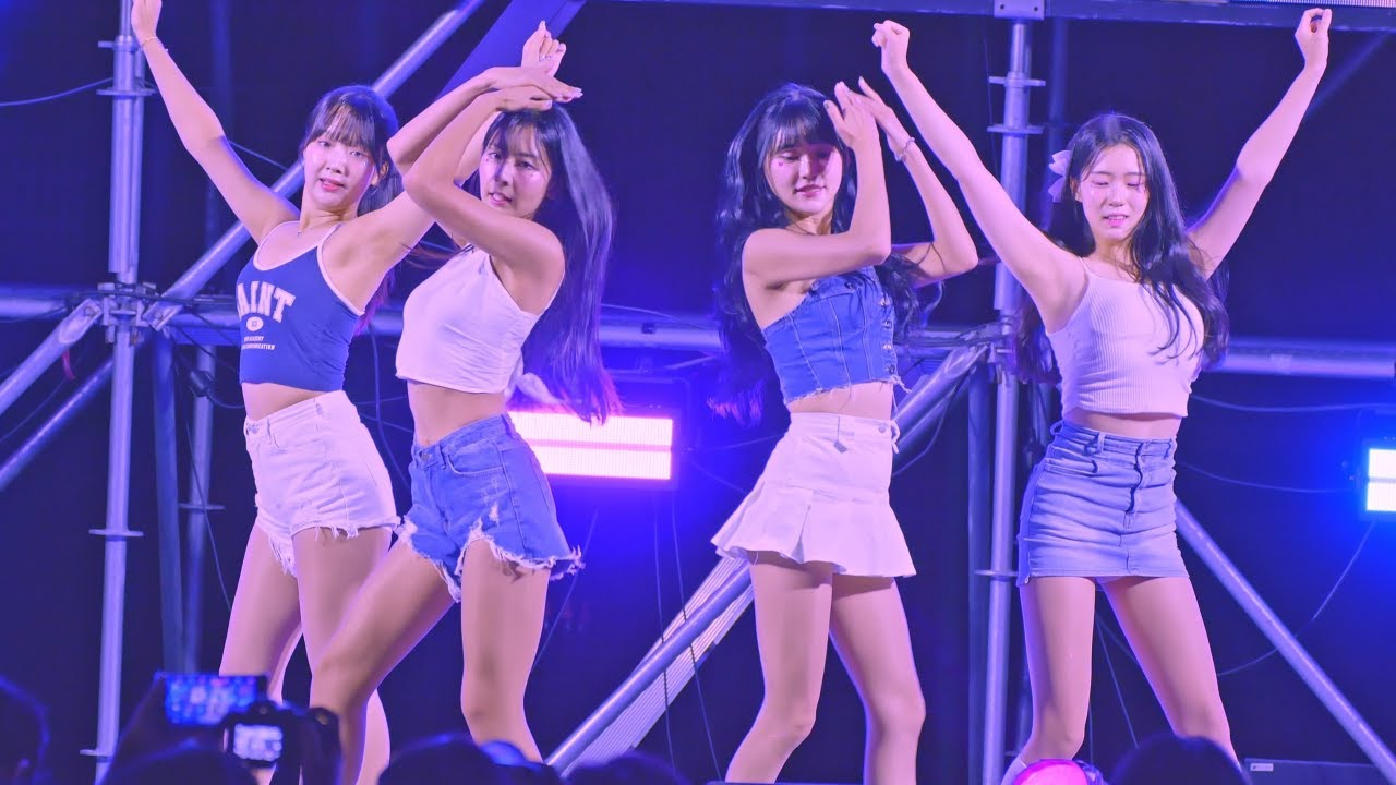 240909 롯데치어리더 - 부산가톨릭대학교 축제 직캠 (Fancam)