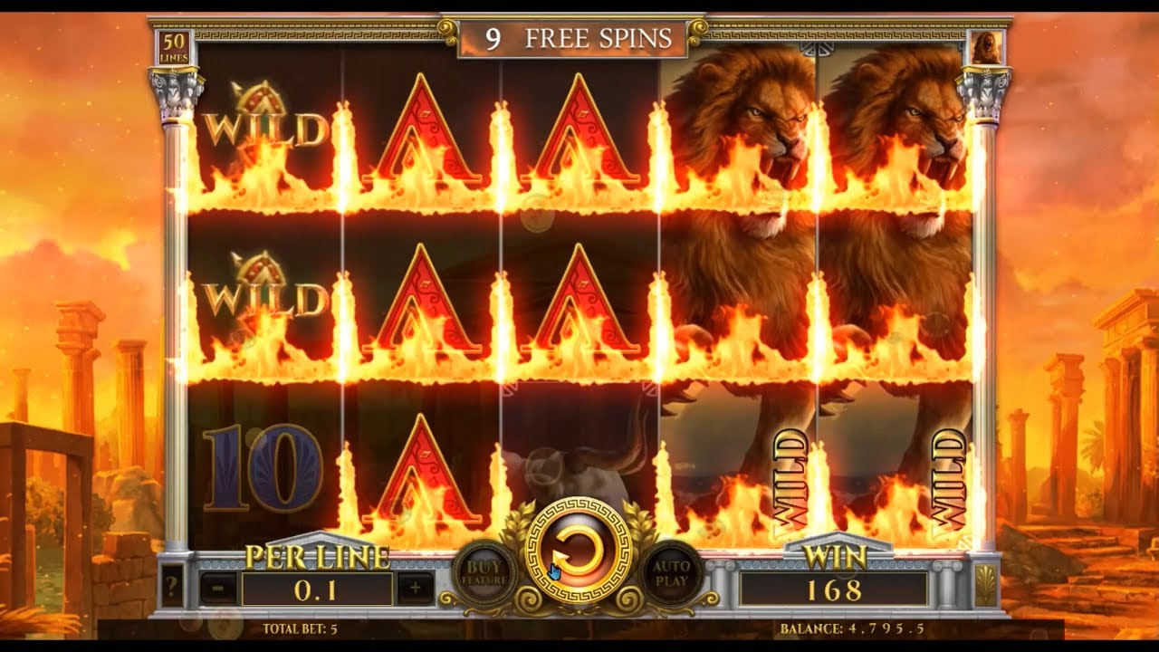 Story of Hercules Slot RTP 96% (Spinomenal)- Big Win and Free Spins Features