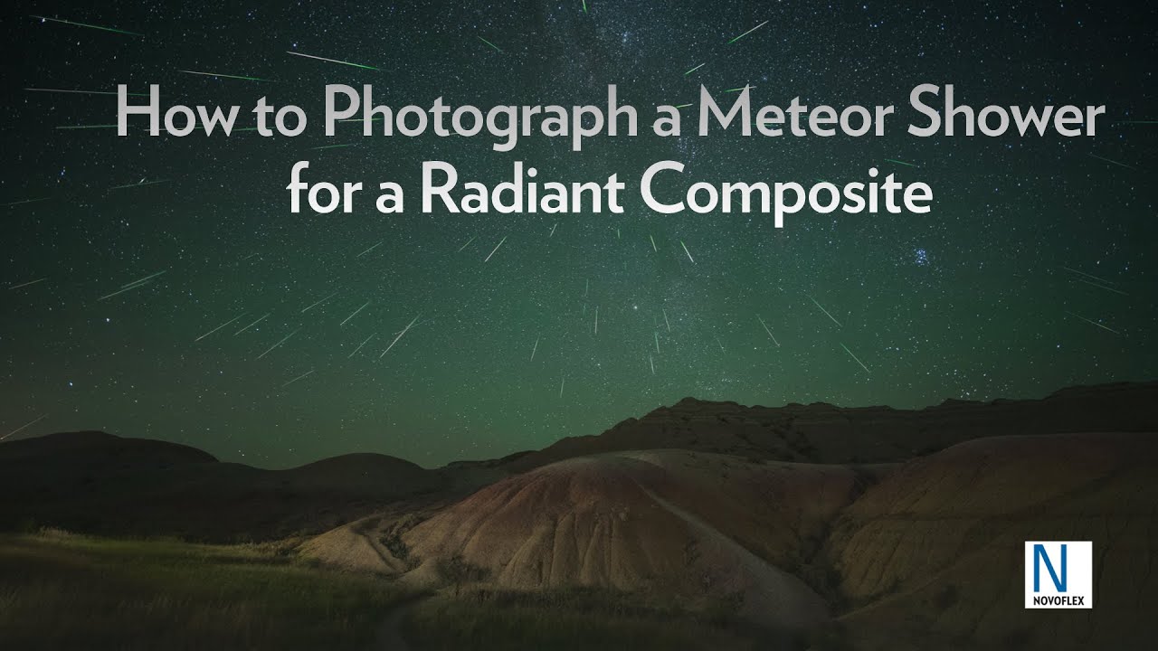 How to Photograph a Meteor Shower for a Radiant Composite