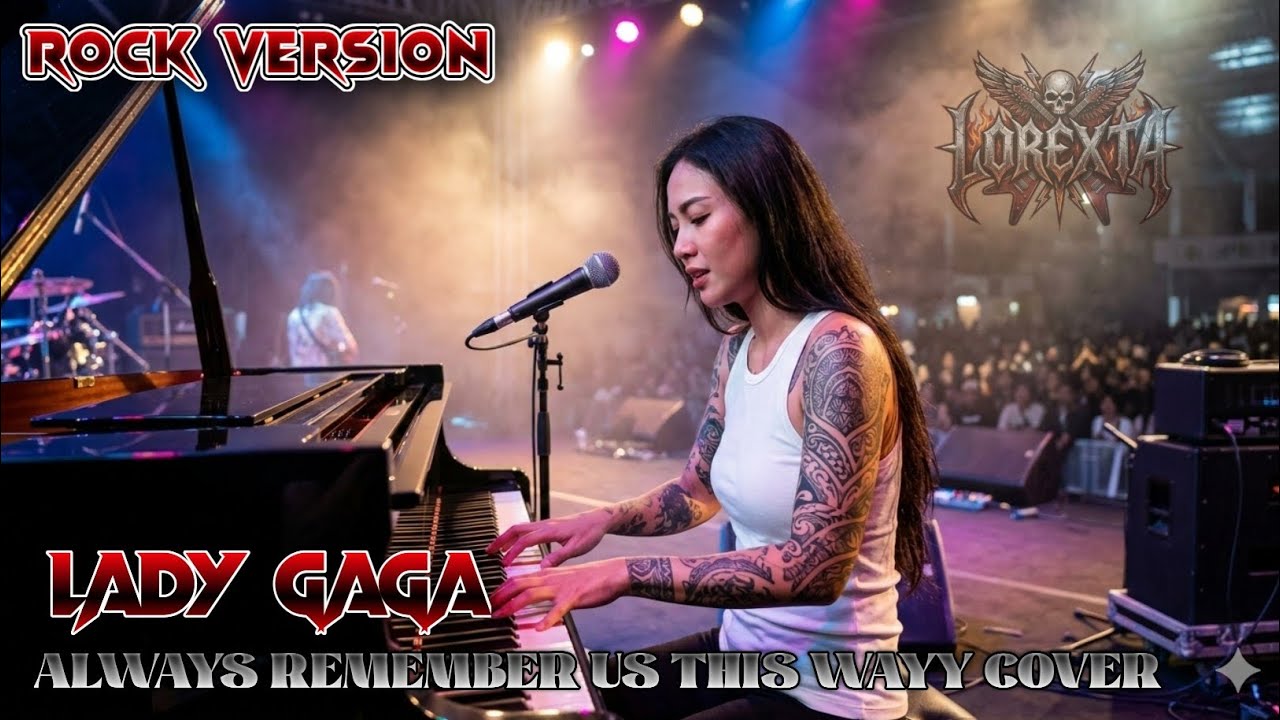 Lady Gaga – Always Remember Us This Way (Rock Version Cover) | Powerful Female Vocal & Heavy Bass 