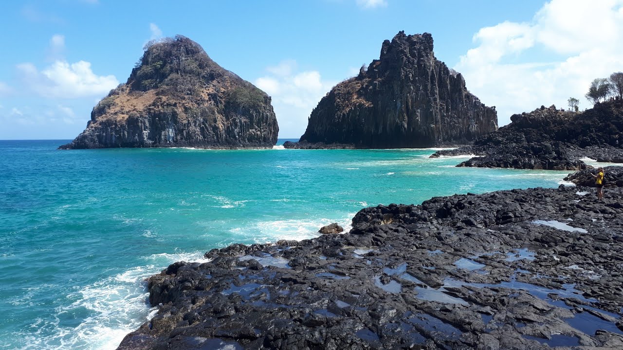 Trilha para Baia dos Porcos - Fernando de Noronha (com estabilização de imagem) ASMR