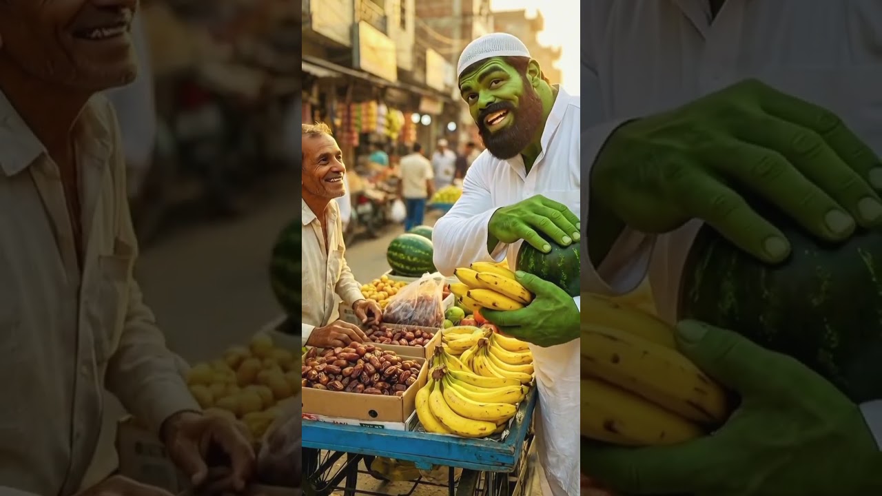 Sabr, mehnat aur shukr ka safar re. Part-2 💓 #shorts #ytshorts #halku #ramadan #ai #veo3 #hulkshorts