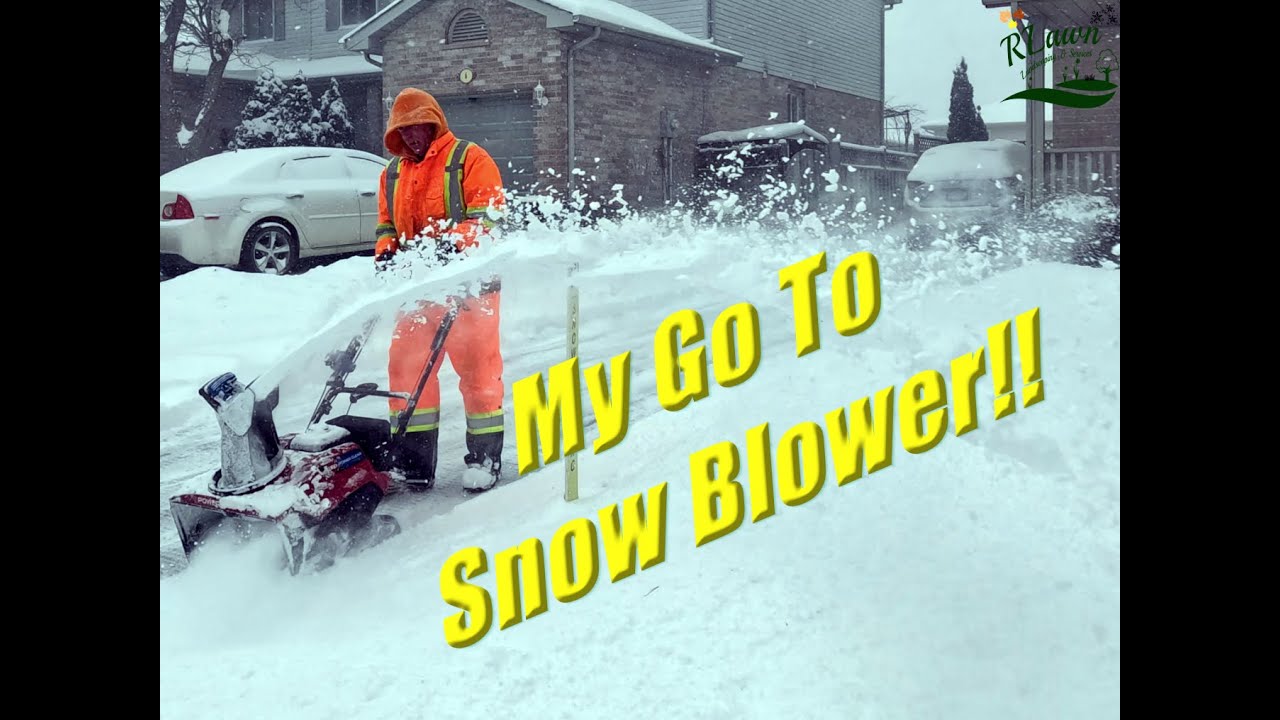My Go To #snowblower #toro Power Clear 721 QZE