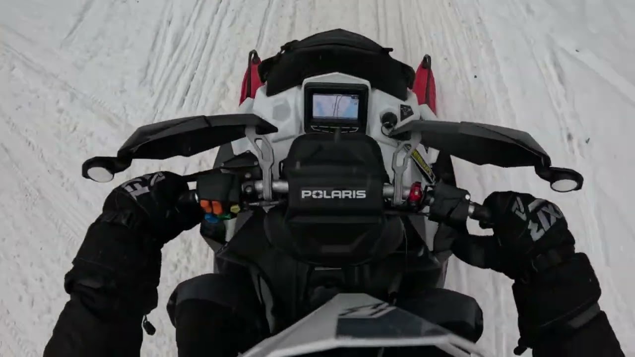 Snowmobile Boulder Junction Wis 12-20-25