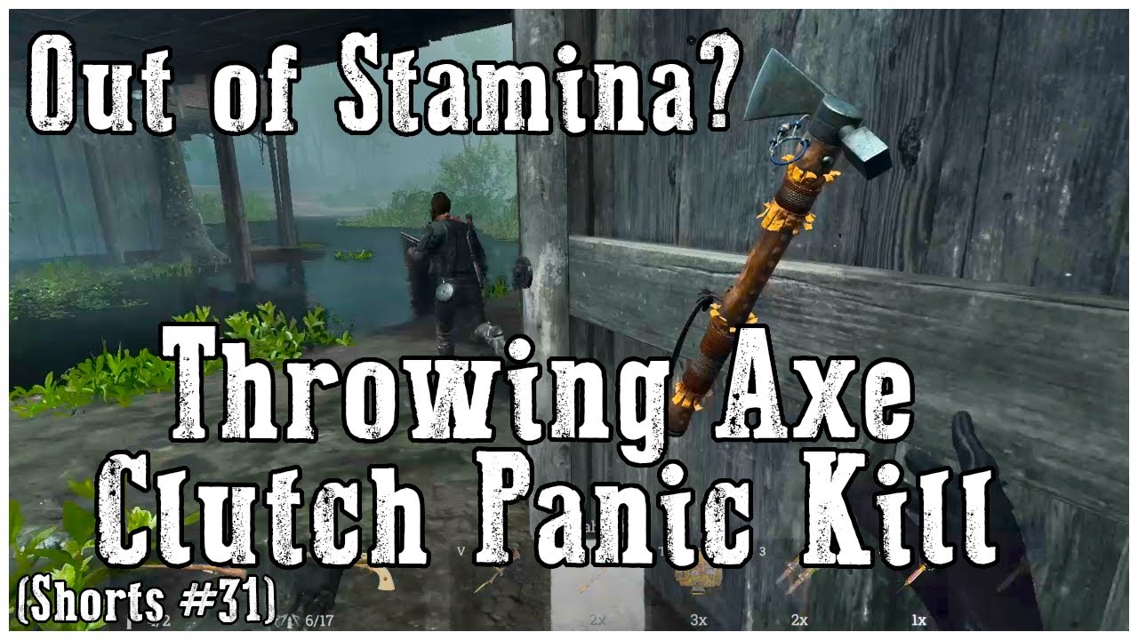 Big Brain Throwing Axe Kill!│ Hunt: Showdown