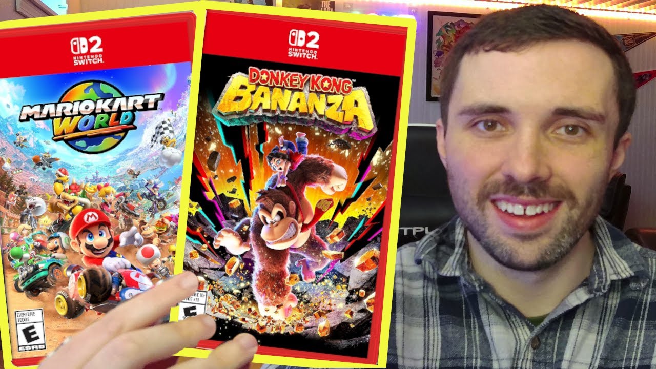 Two Switch 2 Launch Games That PLAY Like a DREAM - Mario Kart World & Donkey Kong Bananza