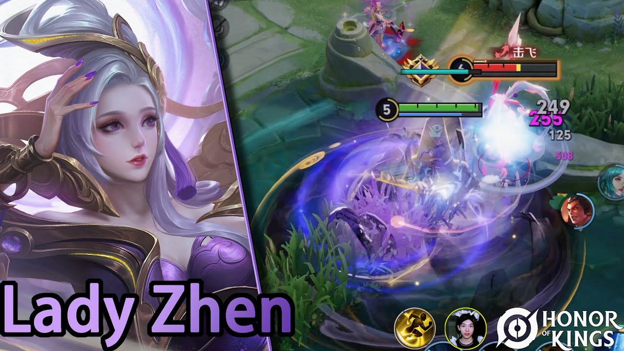 Honor of Kings（Lady Zhen）A beautiful skin｜Uma skin linda