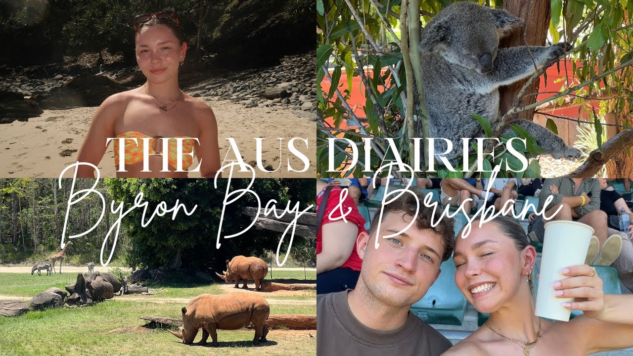 BYRON BAY & BRISBANE | Dolphin kayaking, Exploring behind the bay, Seeing baby Koalas