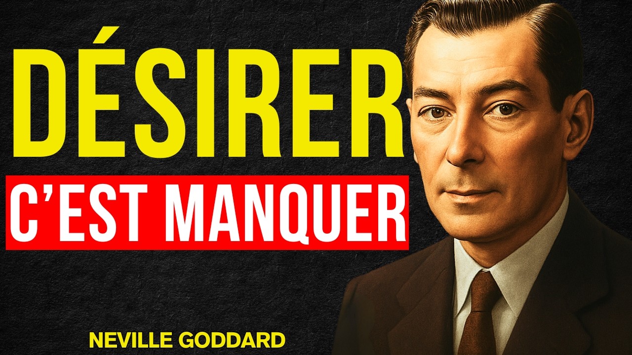 Désirer L’Argent Est La Raison Pour Laquelle Rien Ne Change | Neville Goddard Enseignant