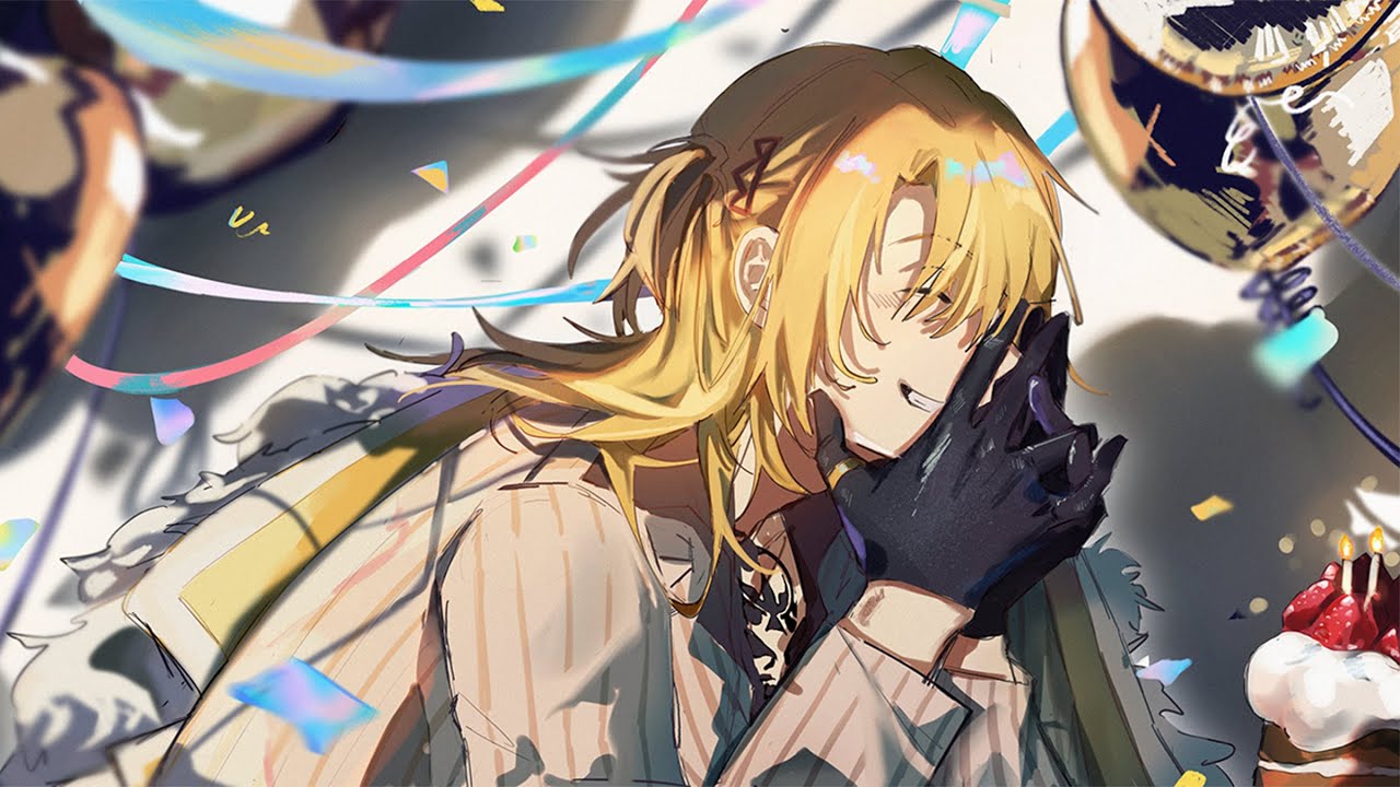 【BIRTHDAY POG】LET'S HAVE FUN AND EAT SOME CAKE 【NIJISANJI EN | Luca Kaneshiro】