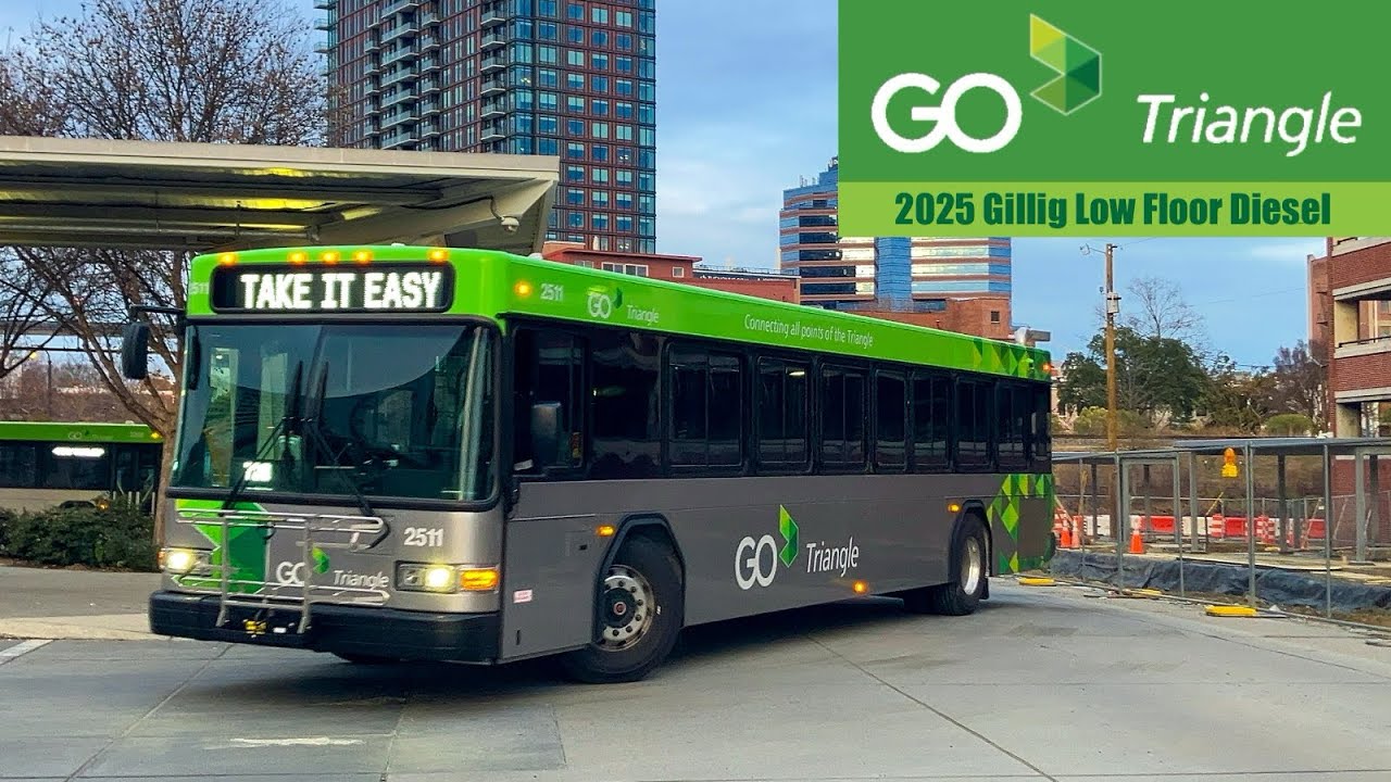 GoTriangle: NEW 2025 Gillig Low Floor Diesel on the 700