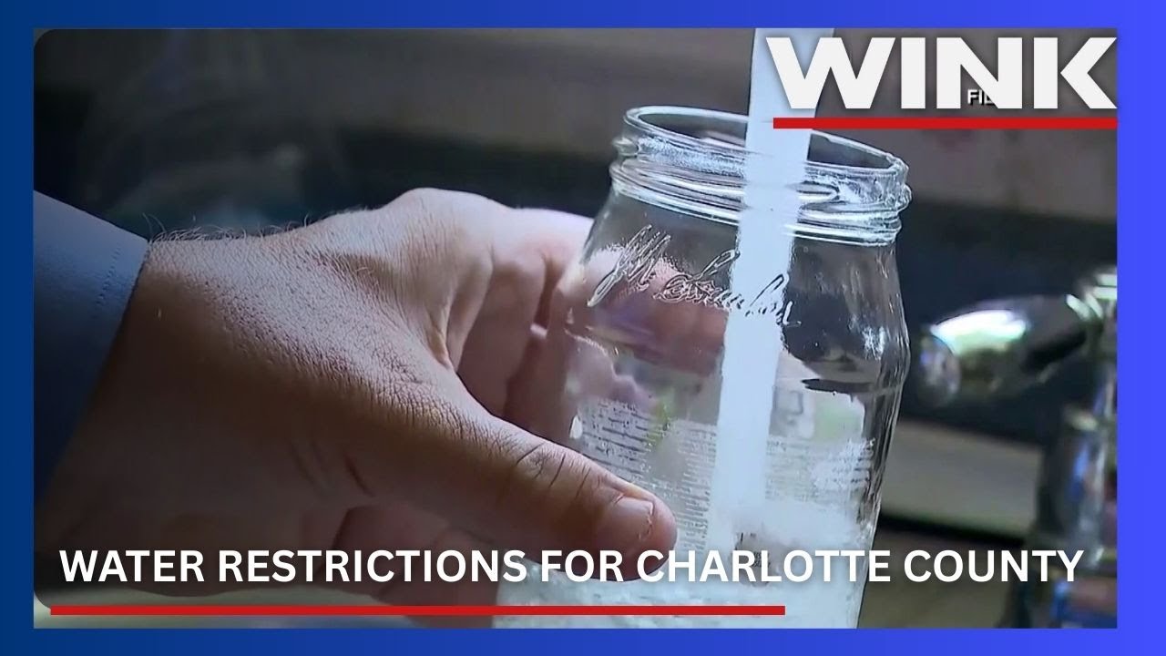 Water restrictions declared for portions of Charlotte County due to shortage