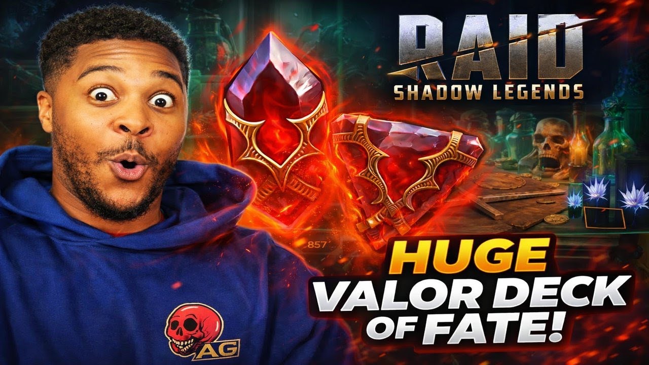 VALOR DECK OF FATE SOULSTONE SUMMONS AND CARD FLIPS! Raid: Shadow Legends