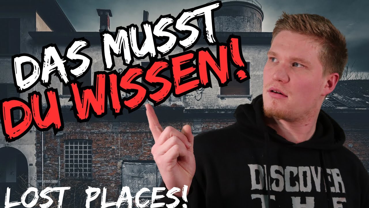 DAS BRAUCHST DU AUF LOSTPLACE TOUR! Lost Place Equipment 2025