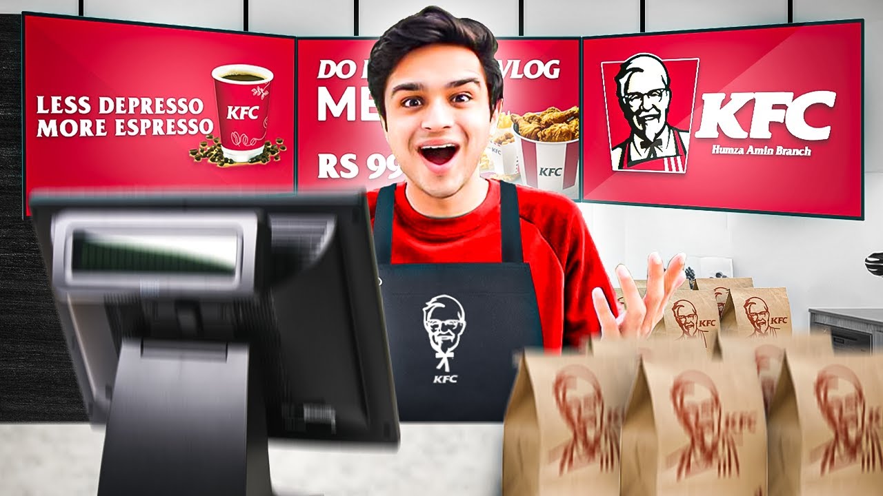 I Opened A FAKE KFC In My House!!
