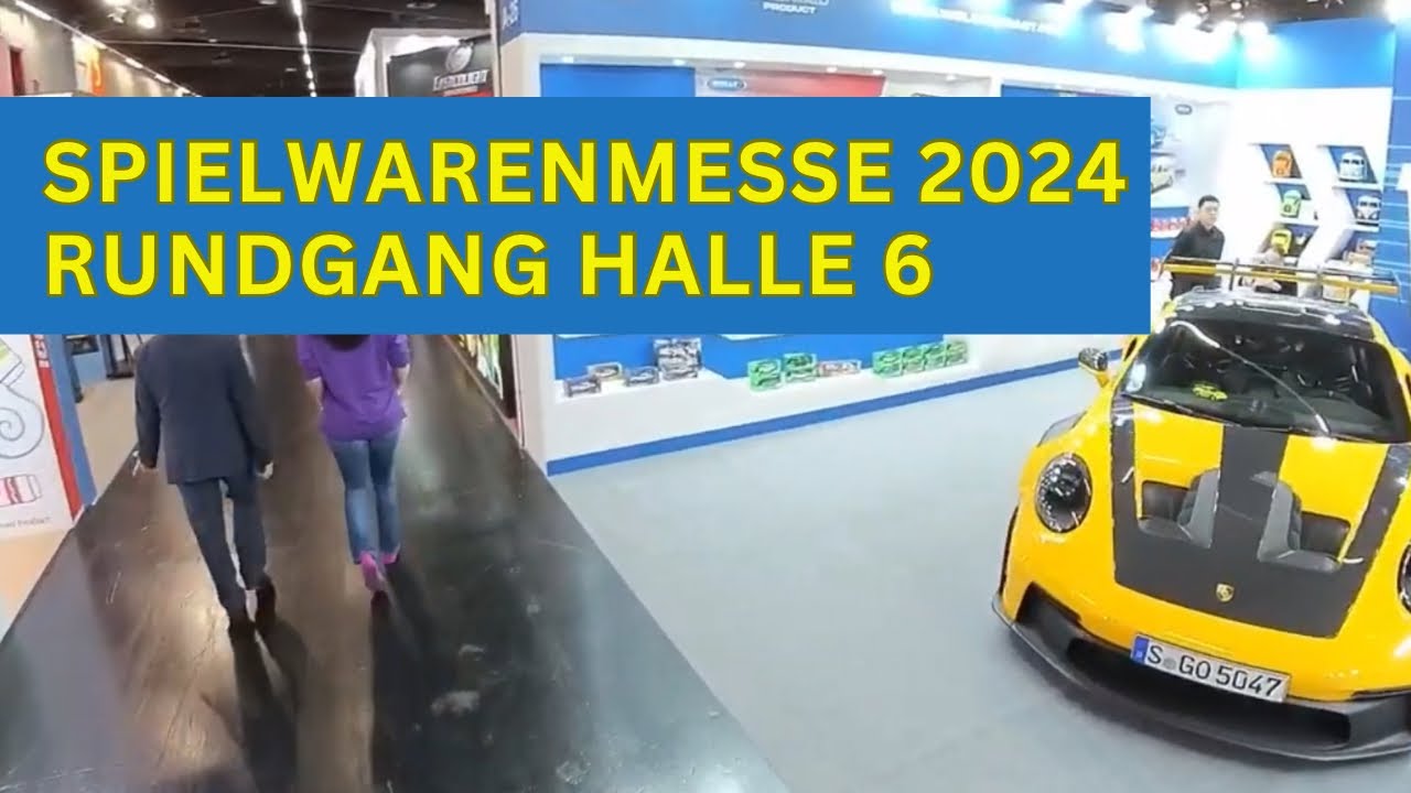 Halle 6 - Rundgang auf der Spielwarenmesse 2024 in Nürnberg