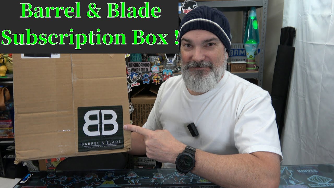 Barrel & Blade 0825 Subscription Box unboxing !!!!