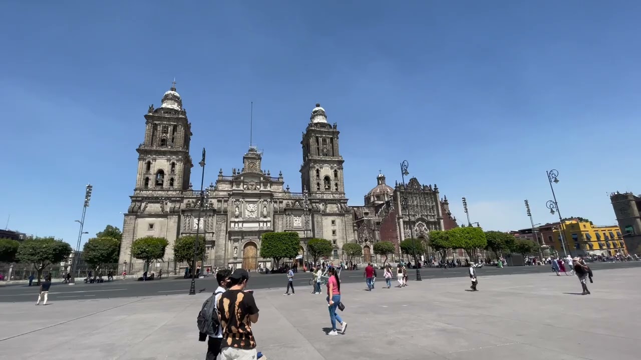 Zocalo Historic landmarks Mexico City