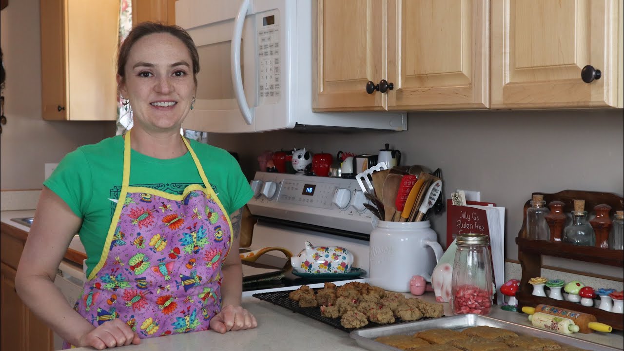 Gluten Free Strawberry Cake Mix Cookies!!