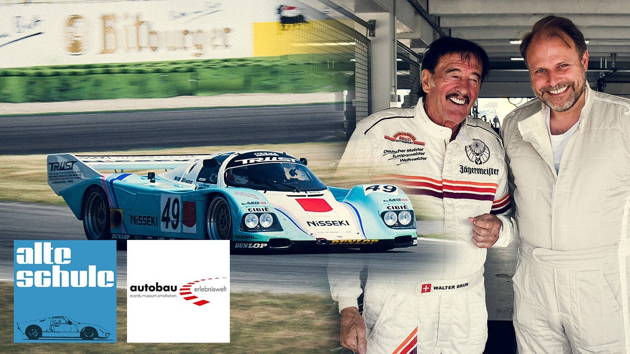 Walter Brun im Porsche 962  - nach fast 40 Jahren zurück hinterm Lenkrad! (360-Grad-Onboardvideo)