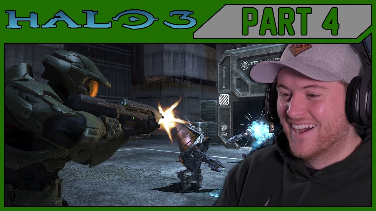 Royal Marine Plays HALO 3 For The First Time! Part 4!