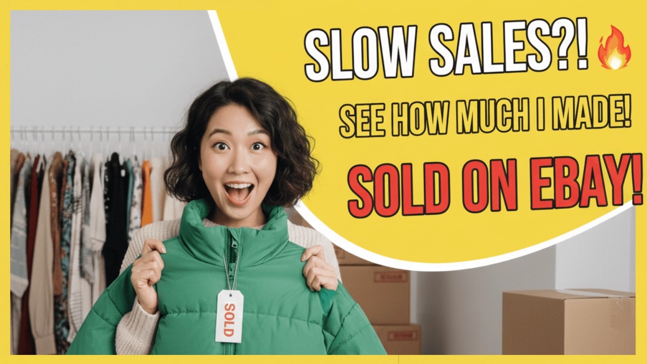 Slow eBay Sales&hellip; See How Much I Made 💰 What Sold on eBay #whatsoldonebay #sidehustle #ebayseller