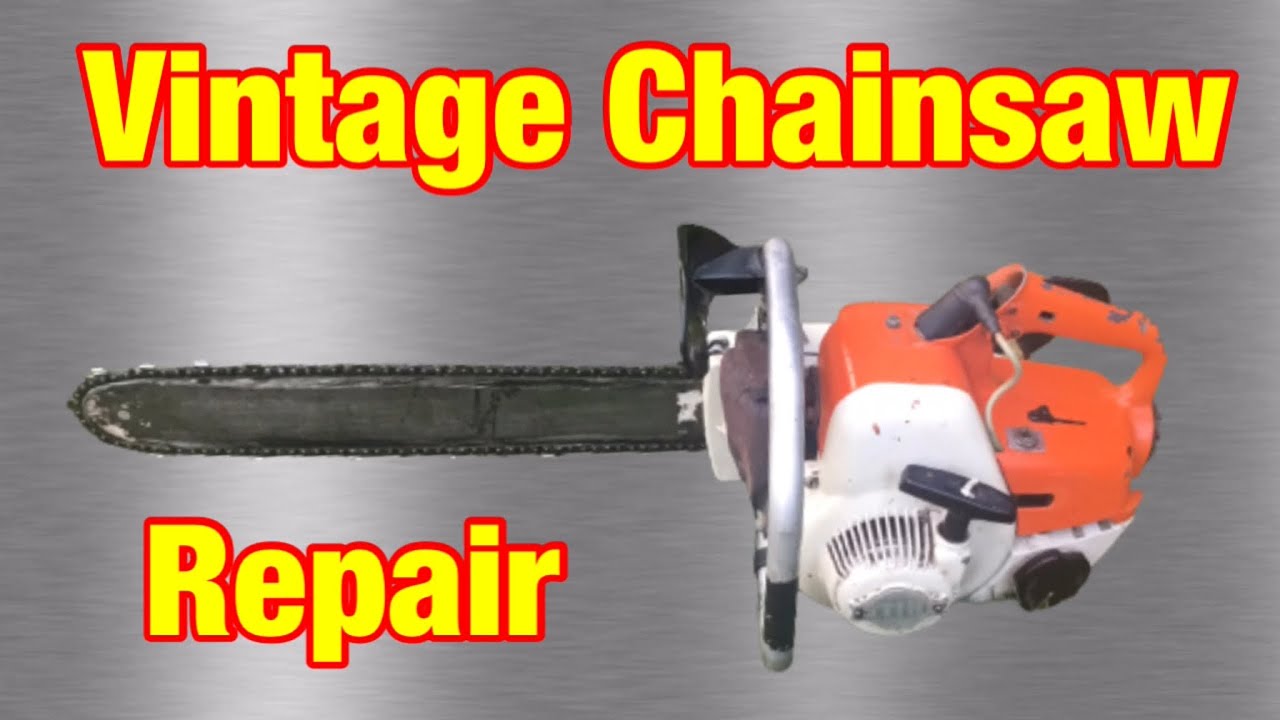 Stihl 08s Vintage Chainsaw ( Diagnosis & Repair & Test )