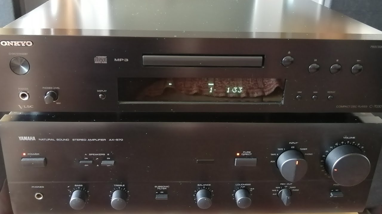 Yamaha AX-570  Видео работы к моему объявлению на сайте Авито.