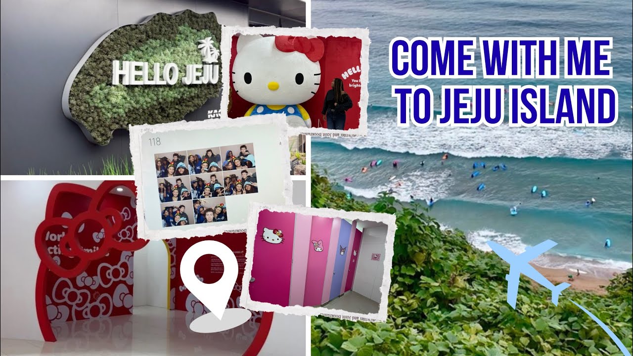 Spend the weekend with me on JeJu Island as a black girl pt1