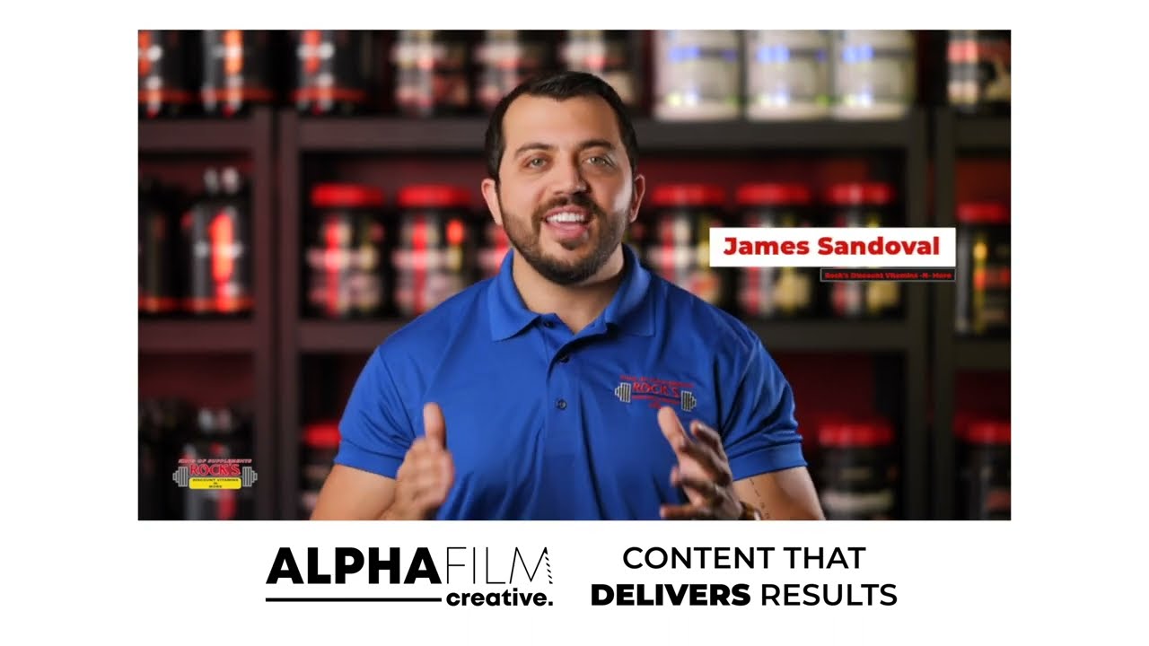 Alpha Film Creative: Rock's Discount Vitamins -N- More
