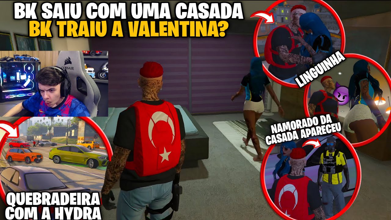 BK SAIU COM UMA CASAD4 | VOZ DOCE | BK TRAIU A VALENTINA? | + ROL&Ecirc; COM A CASAD4!