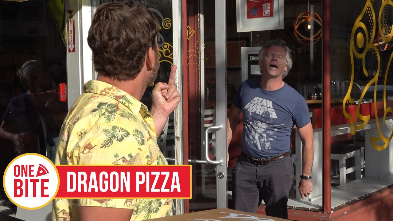 Обзор Barstool Pizza — Dragon Pizza (Сомервилл, Массачусетс). Худшая пиццерия в Америке.
