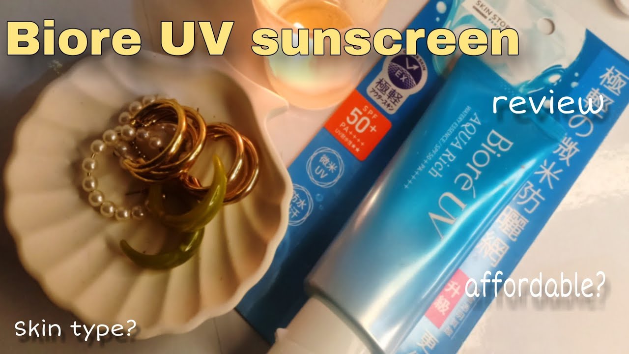 Bioré UV Aqua Rich Watery Essence Review | Best Japanese Sunscreen for Oily & Combination Skin?