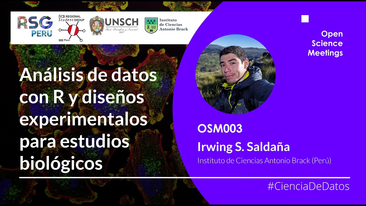 OSM 003 Análisis de Datos con R y diseños experimentales para estudios biológicos