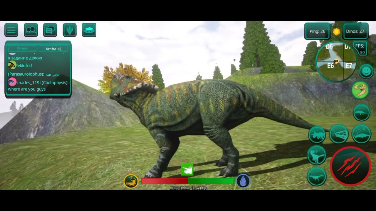 Yeni Dino efsane #keşfet #games #game #gaming #thecursedisle 