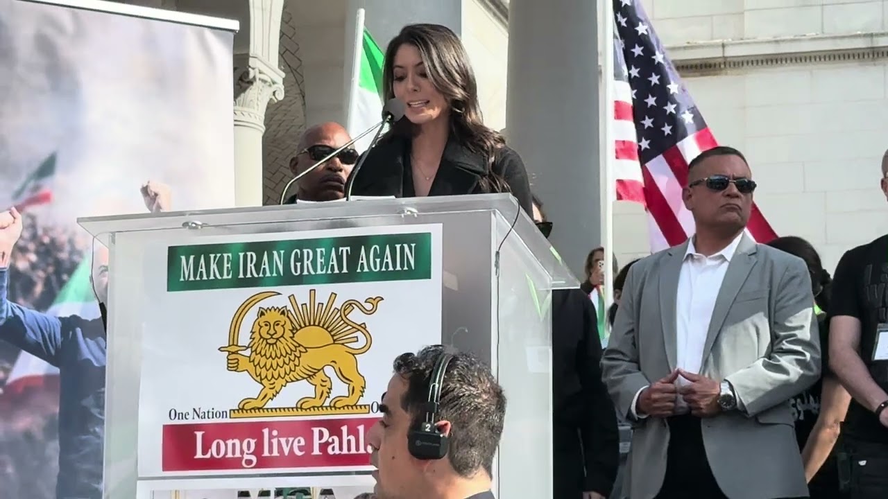 Noor Pahlavi at losangeles 14 February 